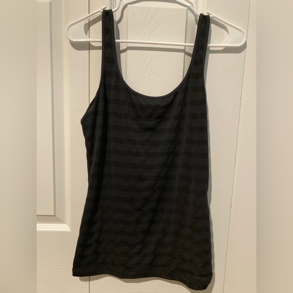 lululemon athletica Tops - Lululemon Black Striped Tank Size 6